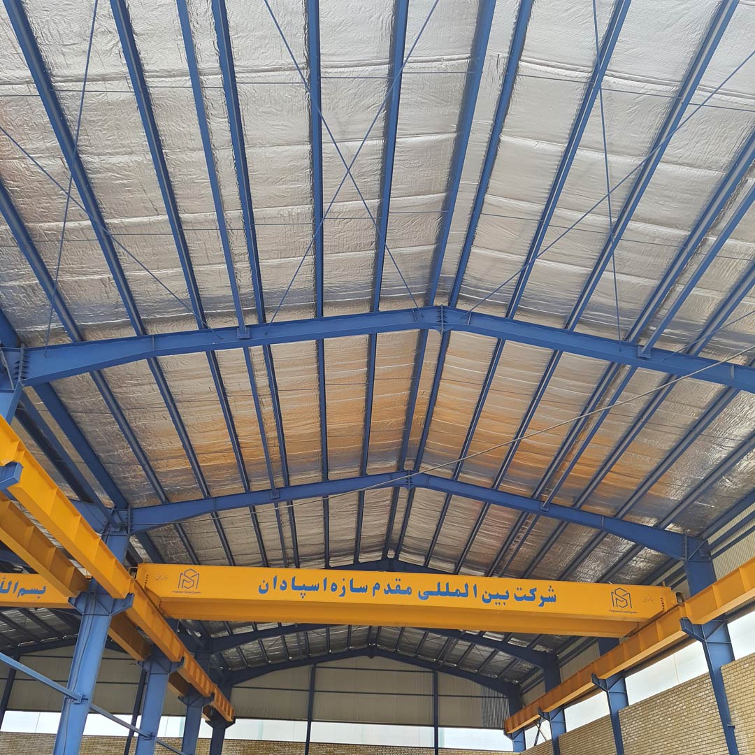 شهرک صنعتی بزرگ اصفهان - مساحت ۳۵۰۰ متر مربع - ظرفیت ۱۵۰ تن